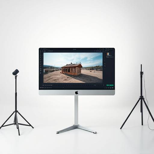 Image editing software interface, illustrating the concept of post-processing in photography